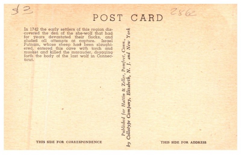 Connecticut Pomfret ,  Wolf Den