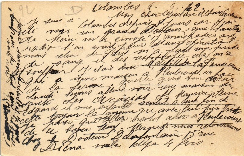 CPA Colombes La Nouvelle Poste (1315345)