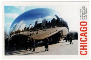 United States 2015 Unused Postcard Illinois Chicago Cloud Gate Millennium Park