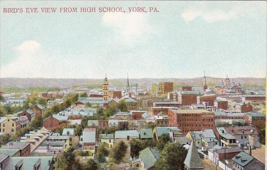 Bird's Eye View From High School York Pennsylvania