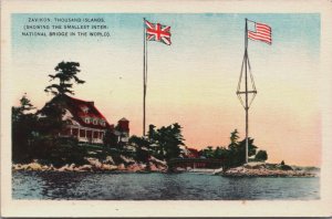 Canada Zavikon Thousand Islands Postcard C039