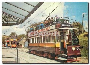 Postcard Modern Tramcar No.102 in the foreground is from Newcastle and Was bu...