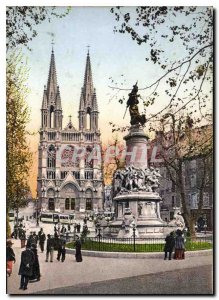 Old Postcard Marseille Monument Mobile