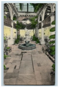 C. 1910 The Patio Restaurant Ybor City Tampa Hand Colored FL Postcard F58 