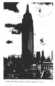 New York City Empire State Building Real Photo
