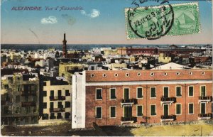 PC EGYPT, VUE D' ALEXANDIRE, Vintage Postcard (b43916)