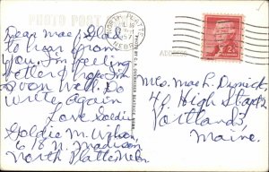 Beatrice Nebraska NE St Johns American Lutheran Church Real Photo Postcard