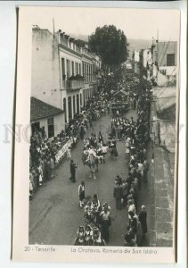 438034 Spain Tenerife Santa Cruz La Orotava Pilgrimage of San Isidro Old photo