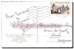 Postcard Ancient Jade Riviera St Brevin The Camping Plage sous les Pins Grand...