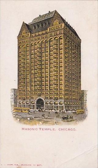 Illinois Chicago Masonic Temple