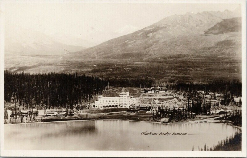 Chateau Lake Louise AB Alberta Gowen Sutton Unused RPPC Postcard F72 