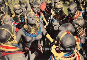 Tradition Dance of Fertitlity Samburu African Nude Unused 