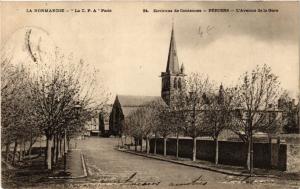 CPA PERIERS - L'Avenue de la Gare - Env. de COUTANCES (632686)