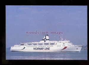 FE2696 - Norway Line Ferry - Jupiter , built 1966 ex Black Watch - postcard