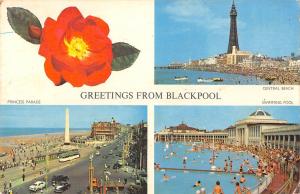 uk4489 cars greetings from blackpool  uk