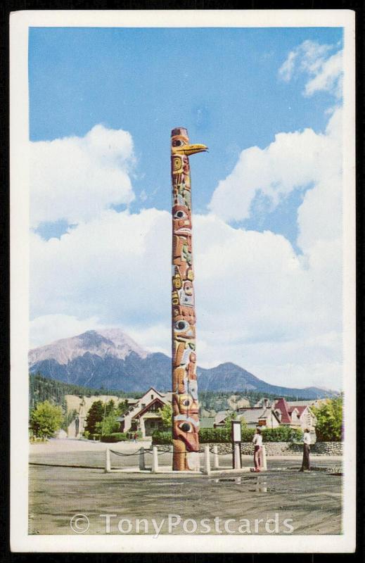 Totem Pole, Jasper park