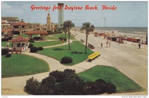 Scenic Greetings from Daytona Beach,  Florida,  PU_1968