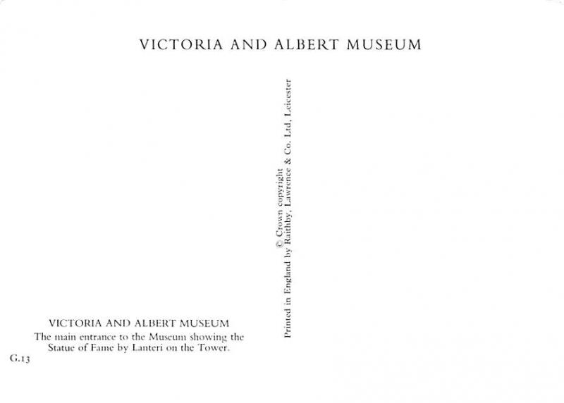 Victoria and Albert Museum - 