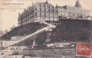 France Biarritz Grand Hotel et Palais Bellevue La Rampe Mobile 1910