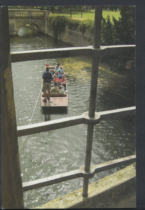 Cambridgeshire Postcard - Cambridge, View From The Bridge of Sighs. Used  T1156