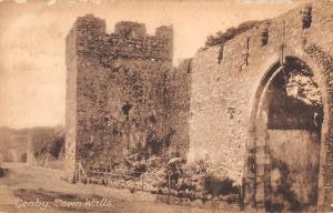 BR80557 tenby town walls   wales