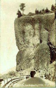 RPPC Oneonta Tunnel Columbia Highway Oregon Real Photo Postcard