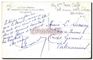 Saint Martin Vesubie - Vue Generale - Old Postcard