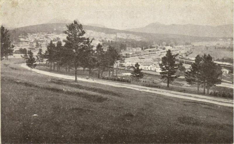 russia, ZLATOUST Златоуст, Panorama (1910s) Postcard