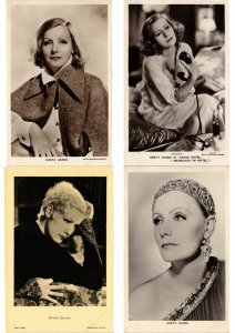 GRETA GARBO FILM STAR ENTERTAINMENT COLLECTION 130 CPA (L2496)