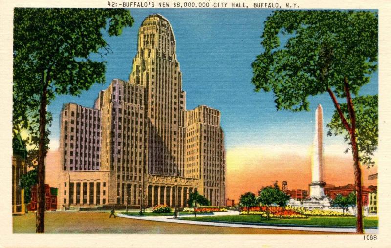 NY - Buffalo.  New $8 Million City Hall