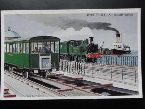 Isle of Wight: RYDE PIER HEAD DEPATURES, The Busy Solent & Isle of Wight