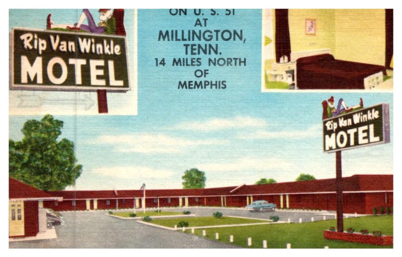 Tennessee  Memphis  Rip van Winkle Motel