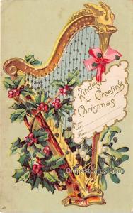 Christmas  Ellen H Clapsaddle International Art Publishing Co. Writing on back 