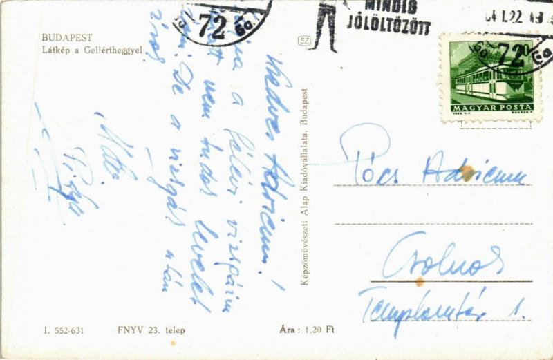 CPA Budapest- HUNGARY (835676)
