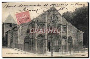 Old Postcard Ruffec L & # 39Eglise