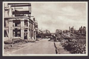 New Basinghall Street,London,England,UK,WWII Postcard