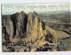 Postcard Smith Rock State Park Oregon USA