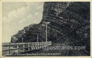 Rochers sur le Boulevard Perron, Cliffs on Perron Boulevard Gaspe, Quebec Can...