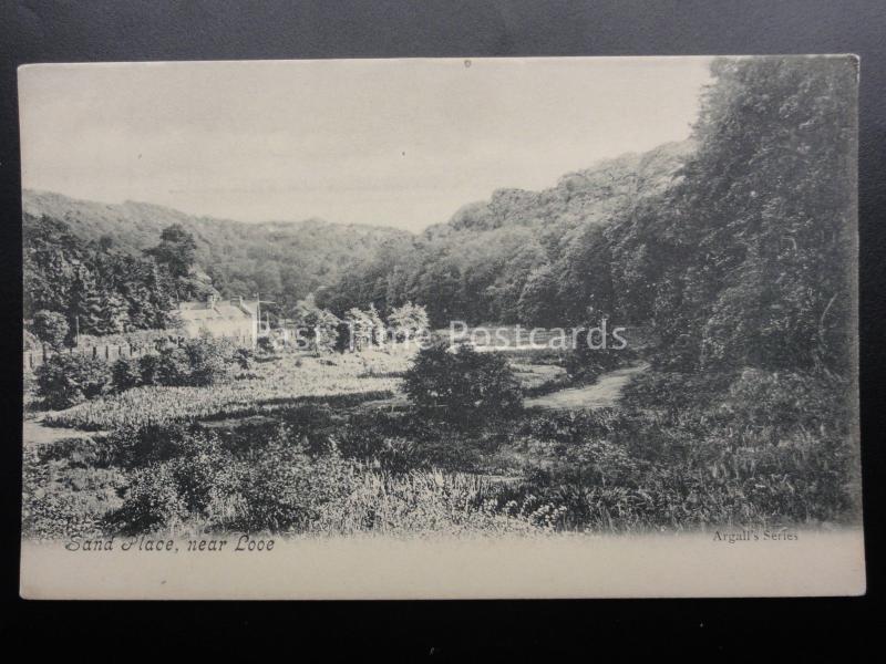 Cornwall SANDPLACE near LOOE c1903 Old Postcard by Argalls Series