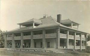 Postcard Illinois Princeton Bureau Valley Country Club Masters 23-5300