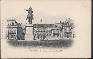 France Postcard - Versailles - Cour Royale Et Statue De Louis XIV  - RS2208