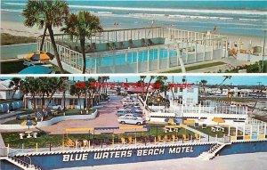 FL, Daytona Beach, Florida, Blue Waters Beach Motel, Swimming Pool, DP No 72760B