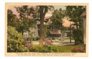 VT - Hyde Park. The Hyde Park Inn