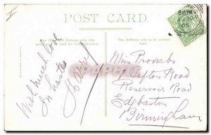 Old Postcard Fancy Man i have just caught the post