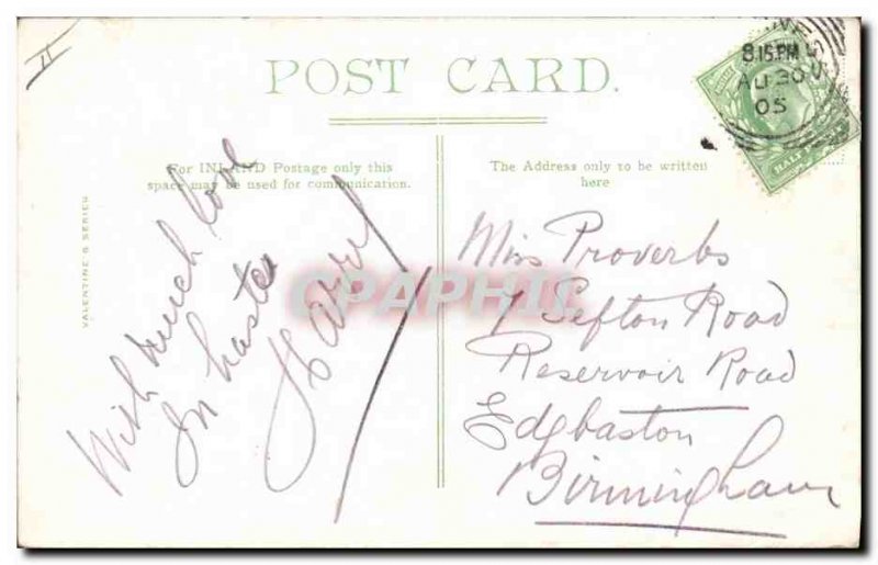 Old Postcard Fancy Man i have just caught the post