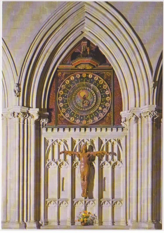 WELLS CATHEDRAL, 14TH CENTURY ASTRONOMICAL CLOCK