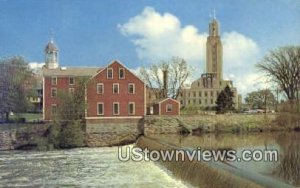 Slater Mill & City Hall - Pawtucket, Rhode Island RI  