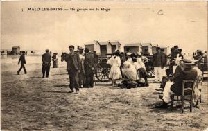 CPA MALO-les-BAINS - Un groupe surla Plage (512968)