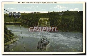 Old Postcard Aero Cable Whirlpool Rapids Over Niagara Falls