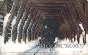 Sierra Nevada Train Locomotive  Steam Engine 1909 roundness on corners from w...